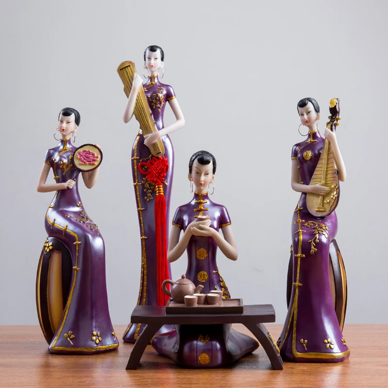 

home decor feng shui fairy garden miniature figurines desk decoracion hogar living room accessories valentines day gift People