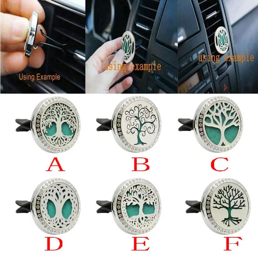 Dropshipping Wholesale Stainless Car Air Auto Vent Freshener Essential