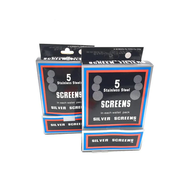 

Use the 500pcs (100pack) stainless steel tube screens of all small hookah cigarettes tobacco smoke metal filter smoke pipe smoke