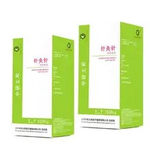 1000 шт 2 коробки Zhongyan Taihe Иглоукалывание иглы 1000 игла иглоукалывание одноразовые иглы красота массаж стерилизация иглы+ трубка