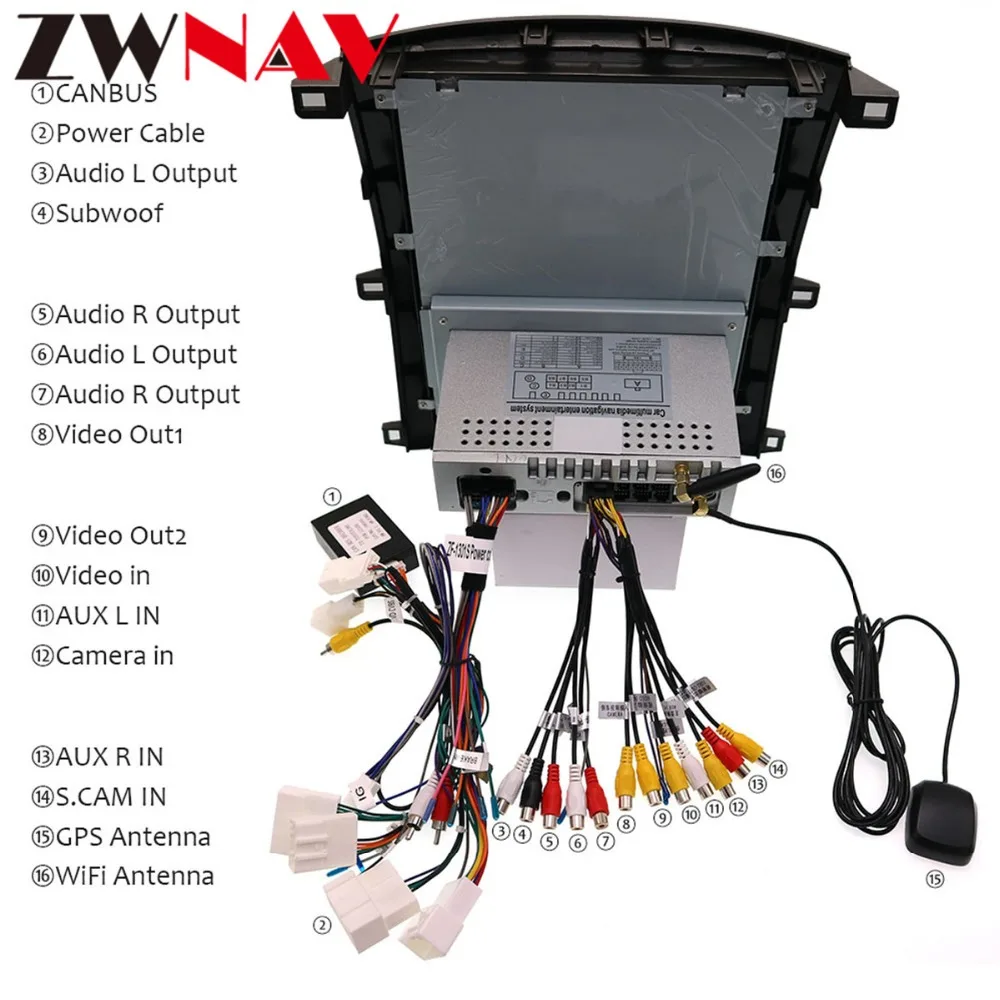  Free DVR&cam Tesla style Android 7.1 Car dvd Multimedia Player unit for Toyota land cruiser lc100 2