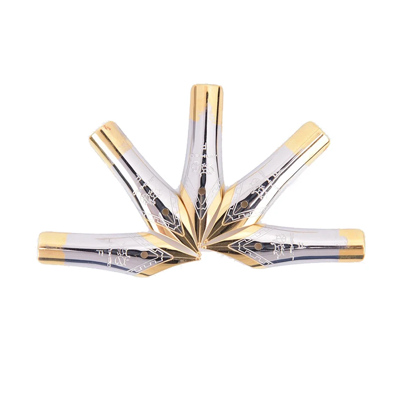 1 шт. 165X500 Стандартный Перьевая ручка Перо из нержавеющей стали прямой наконечник для Jinhao серебро золото