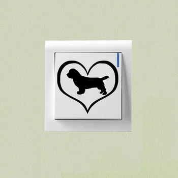 

Sussex Spaniel Dog Bedroom Decoration Switch Sticker Vinyl Decals 2SS0747