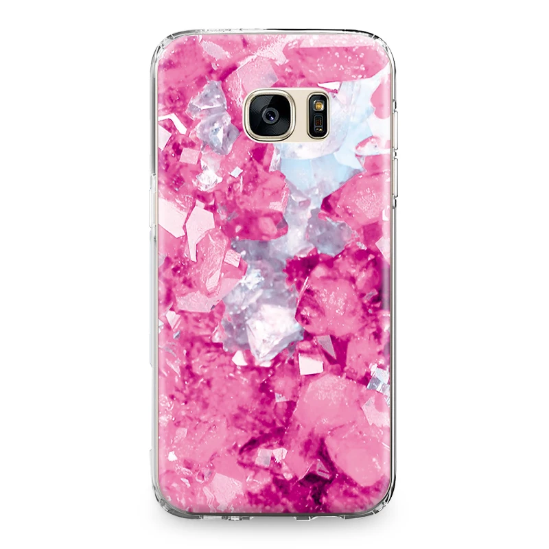 Хороший женский горный хрусталь мрамор мягкий чехол для Samsung Galaxy J3 J5 J7 A3 A5 A8 2015 2016