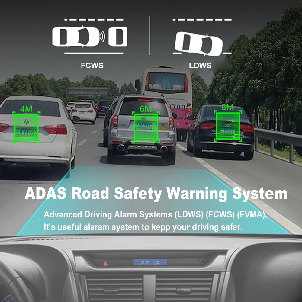  ANSTAR Car Dvr 4G Android Mirror Dash Camera 10