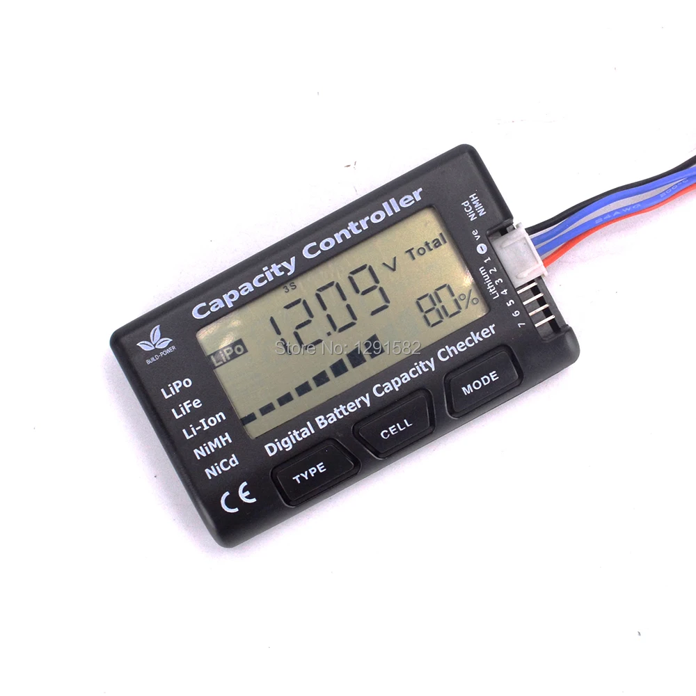 Цифровой измеритель емкости аккумулятора Li Po ion Ni Cell Meter 7 версия|batterie rechargeable li