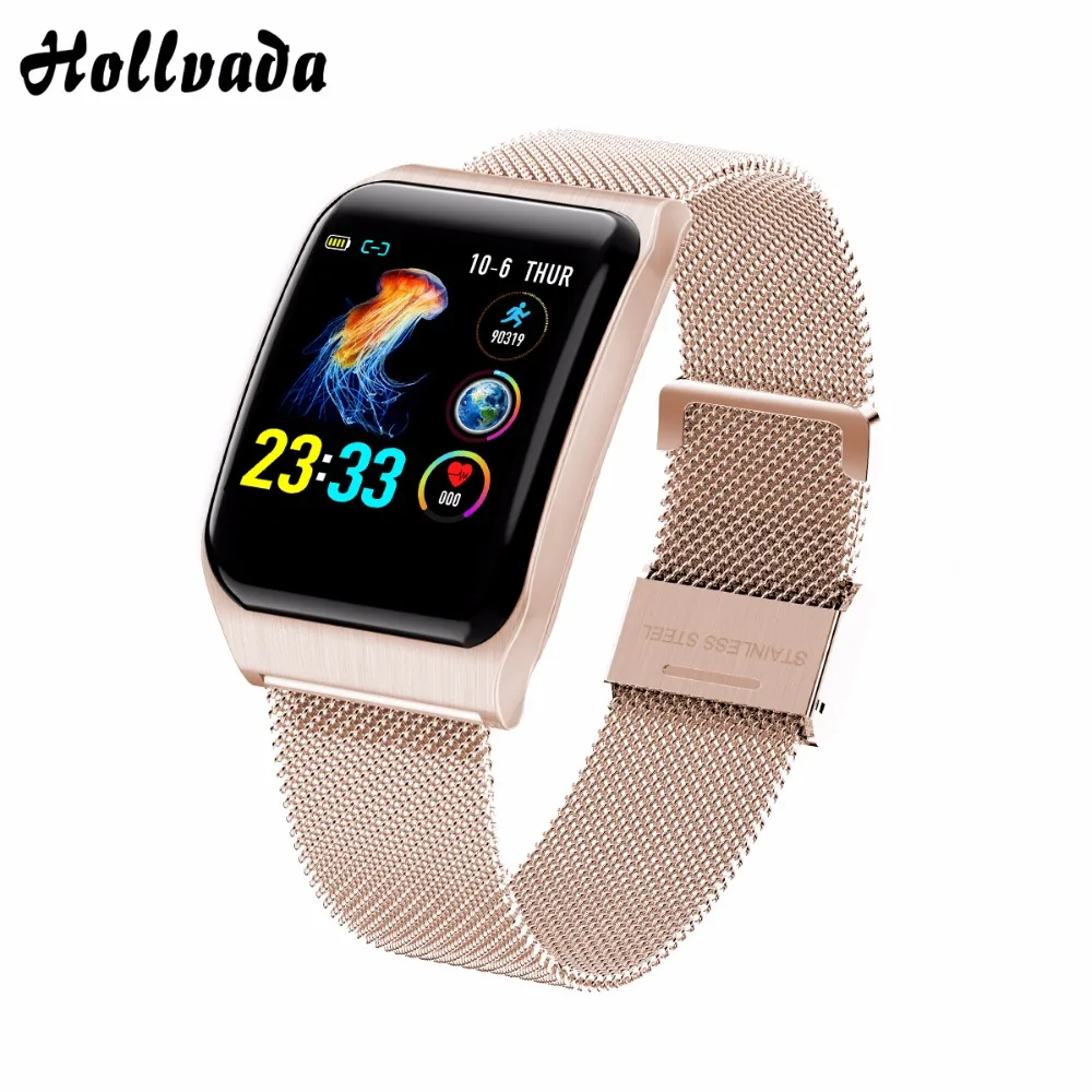 

Smart Watch Fitness Tracker Heart Rate Monitor Blood Pressure Smart Band IP68 Waterproof Sport Watch For Android IOS Phone Watch
