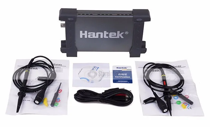 Hantek 6022BE USB цифровой осциллограф с 20 МГц пропускной способностью, 2 канала AU DE Shipping