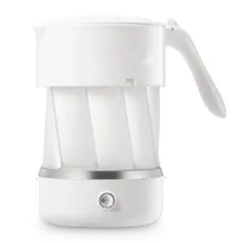 Электрическая чашка горячей воды складной путешествия Электрический чайник общежитии небольшой мини домашний портативный автоматический Выкл