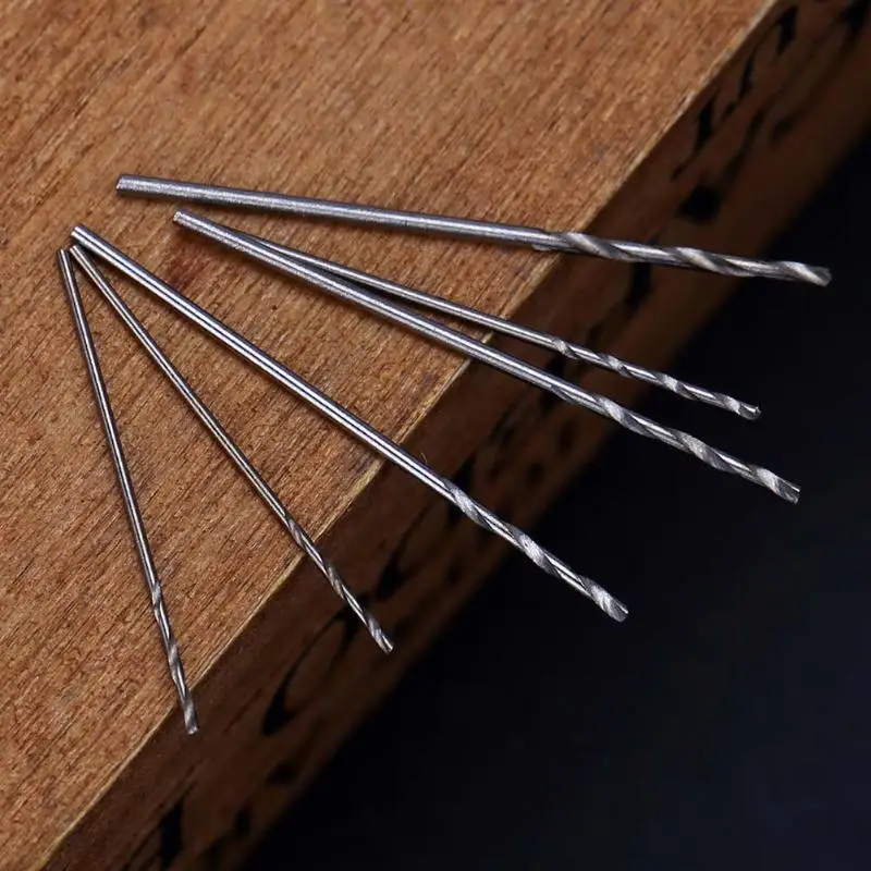 

60pcs 0.5/0.6/0.7/0.8/0.9/1.0mm Micro HSS Twist Drill Bit Set Tiny Rolson Model Craft Drill Bits Plastic/Metal/Wood Drilling