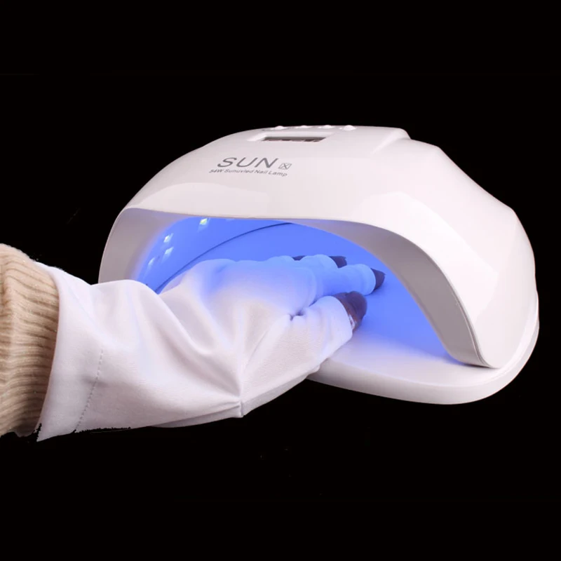 

1Pair Anti UV Glove Hands Skin Protection for Nail Art UV Light Lamp Radiation Protection Manicure Nail Art Dryer Tools