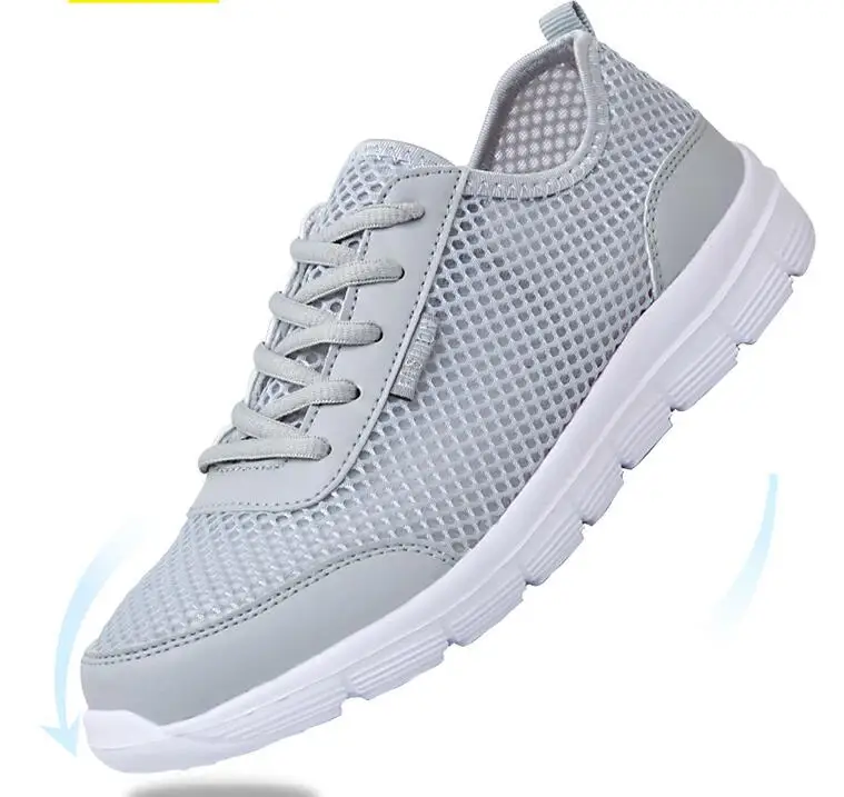 Top Arrival Big Size Men's HIking Shoes Male women Flat Outdoor Antiskid Breathable Trekking Hunting Tourism Mountain Sneakers - Цвет: gray 2