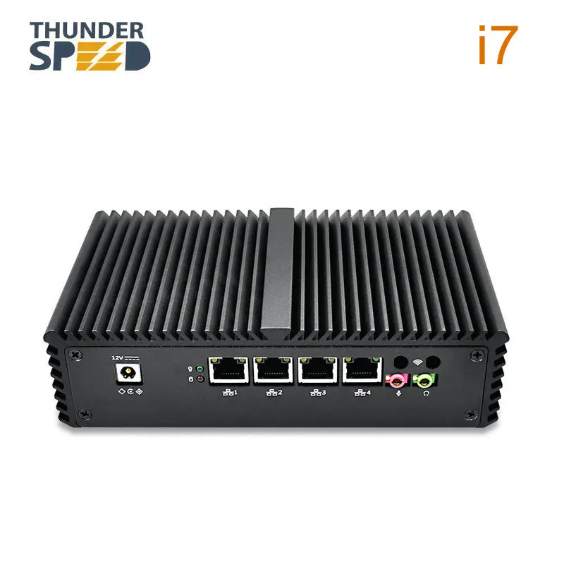 Высокоскоростной двухъядерный процессор Intel i7 4500U Mini PC Win7 4 Гб ОЗУ 64 SSD 2 антенны
