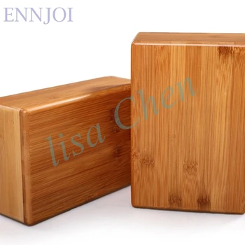

Bamboo Material Yoga Brick High Quality Hollow 650G Bamboo Yoga Brick Home Exercise Fitness Gym Sport Tool Yoga Brick