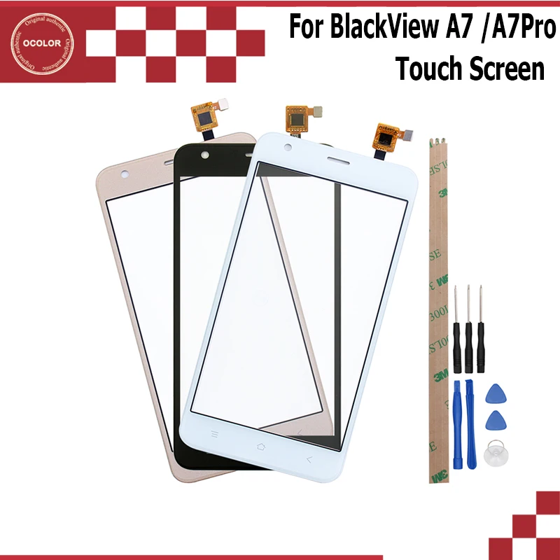 Ocolor для BlackView A7 Pro Сенсорная панель Сенсорный экран дигитайзер сенсор Замена