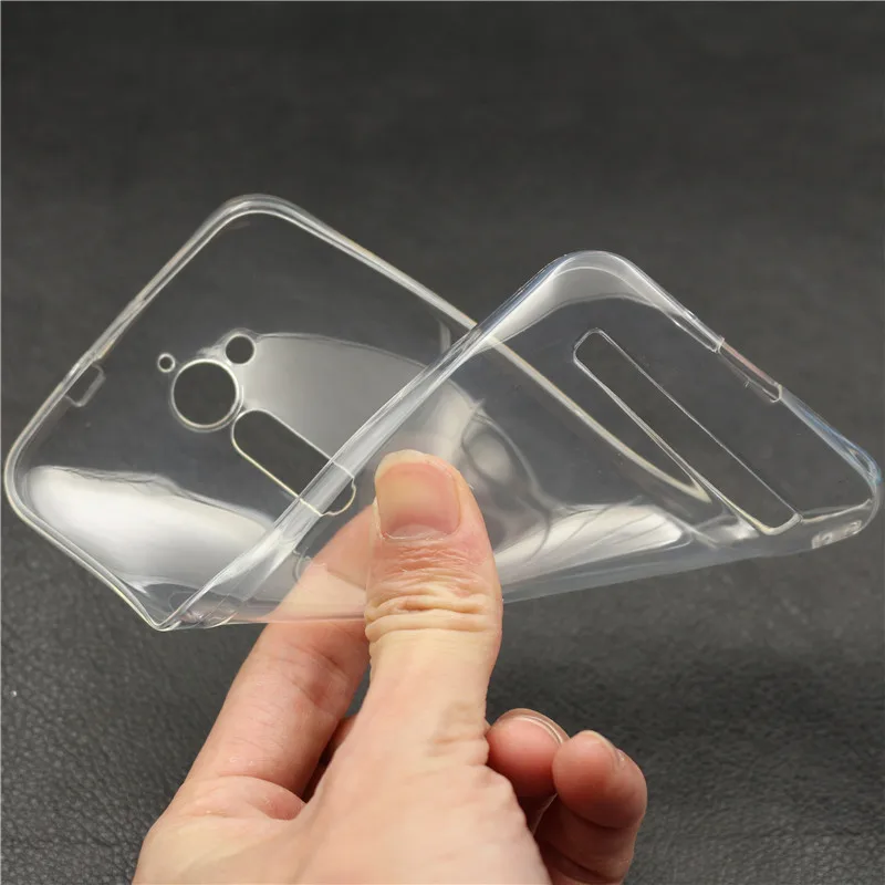 

Para For Asus ZB500KL / ZB500KG Case Soft TPU Clear Back Cover Transparent Silicone Phone Cases For Asus Zenfone Go ZB500KL Case