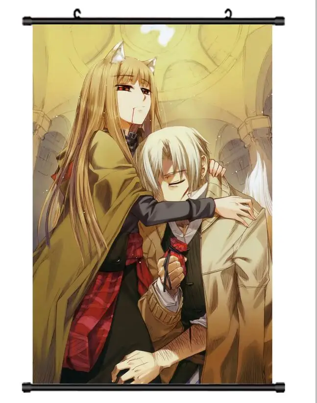 Обновление октября японского аниме Spice and Wolf Holo OKI to Koshinryo домашний декор настенные