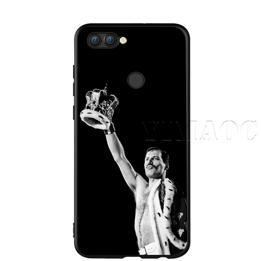 Силиконовый чехол YIMAOC queen Freddie Mercury для huawei mate 10 P8 P9 P10 P20 Lite Pro P Y7 Y9 Smart Mini - Цвет: 4