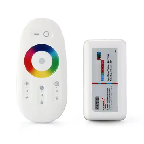 NFLC LED контроллер с сенсорным радио DC12 24V 2 4G пульт дистанционного управления для RGBW