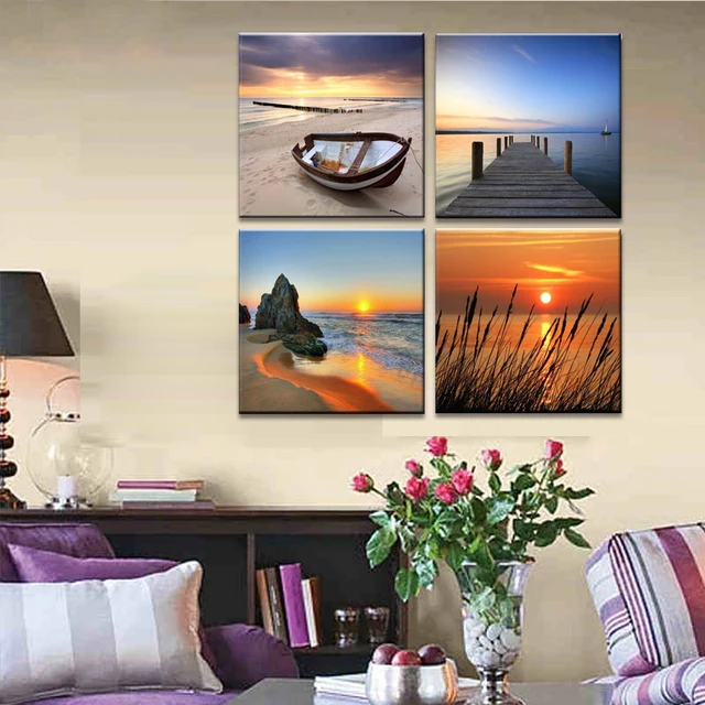 High Quality Canvas Prints Modern No Framed Artwork the Nature Pictures