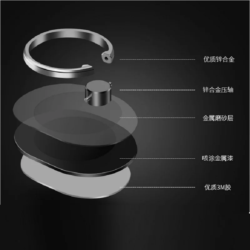 Universal 180 Degree Finger Ring Mobile Phone Grip Stand Holder For iPhone Samsung Huawei Metal Phone Mount Stand