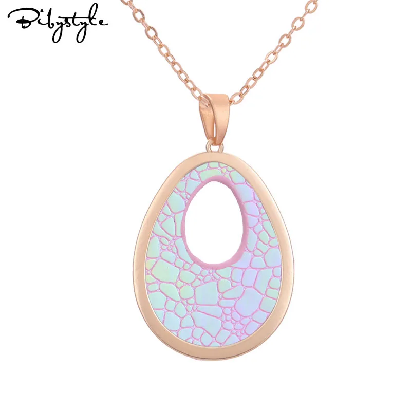 

BibyStyle Discoloration Leather Necklaces Big Chokers Necklaces For Women Wedding Pendientes Necklaces Fashion Jewelry Gifts