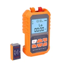 3в1 оптический измеритель мощности Визуальный дефектоскоп тестер сетевого кабеля светодиодное освещение Оптическое волокно тест er 1 МВт с 5 км визуальный дефект L