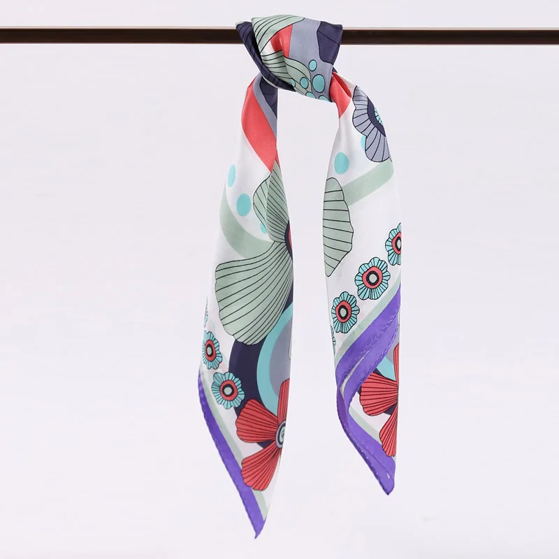 

Fashion Real Silk Neck Scarf Women High Quality HS201