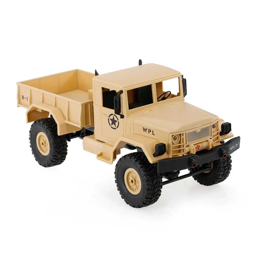 Радиоуправляемая машина 1/16 2 4G 4WD внедорожник военный грузовик рок гусеничный