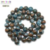 Natural Lake Blue Cloisonne Stone Round Loose Beads For Jewelry Making 6 8 10 mm Pick Size 15inches DIY Necklace (F00594) ► Photo 3/6