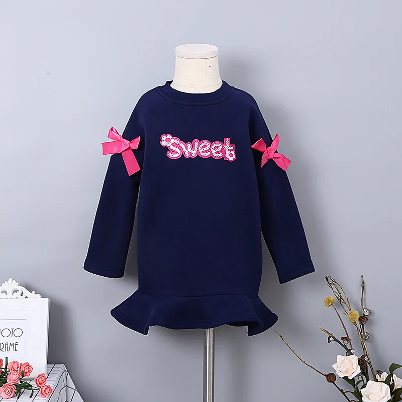 

Fashion Girls Clothing Autumn Kids Dresses for Girls Casual Children Dress Cotton Long Sleeve Girl Dress
