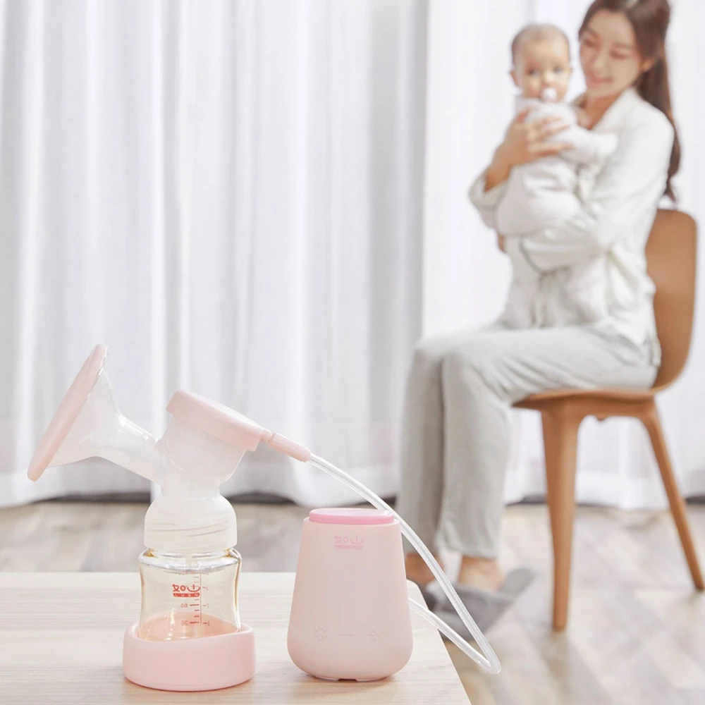  Original Xiaomi Rushan Electric Breast Pump Intelligent Smart Breast Reliever with Baby Milk Bottle