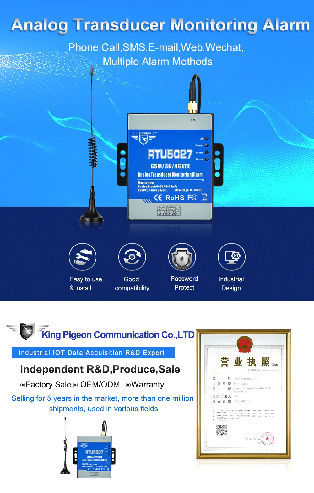 GSM Modbus RTU аналоговый В 0-5 в преобразователь мощность напряжение мониторинга сигнализации системы запрос по бесплатному телефону RTU5027V