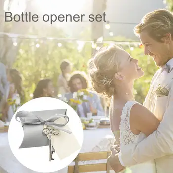 

50PCS Retro Key Bottle Opener Wedding Candy Box Opener Party Supplies Wedding Gift