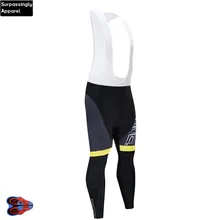 Pro Команда UCI де Франс Черный Велоспорт комбинезон Coolmax 9D гелевый коврик для горного велосипеда с лямками Mtb Ropa Ciclismo влаги брюки из влагопоглощающей ткани