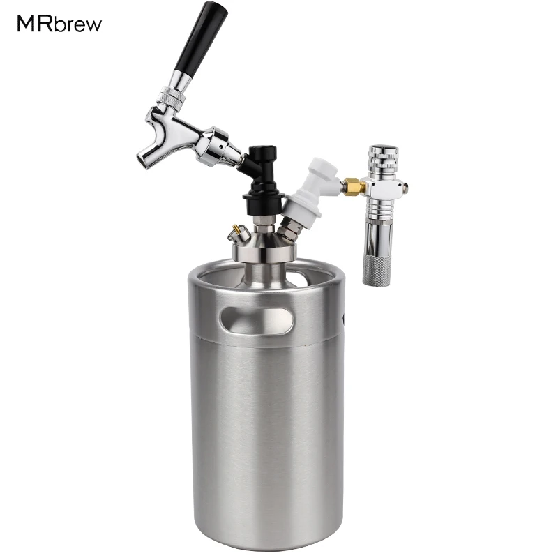 Buy 5L Mini Beer Keg Growler for Craft Beer Soda