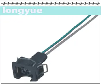 

longyue 20pcs 2 way EV1 OBD1 injector plug connector adaptor for civic Acura Integra ECLIPSE EVO DSM 15cm wire