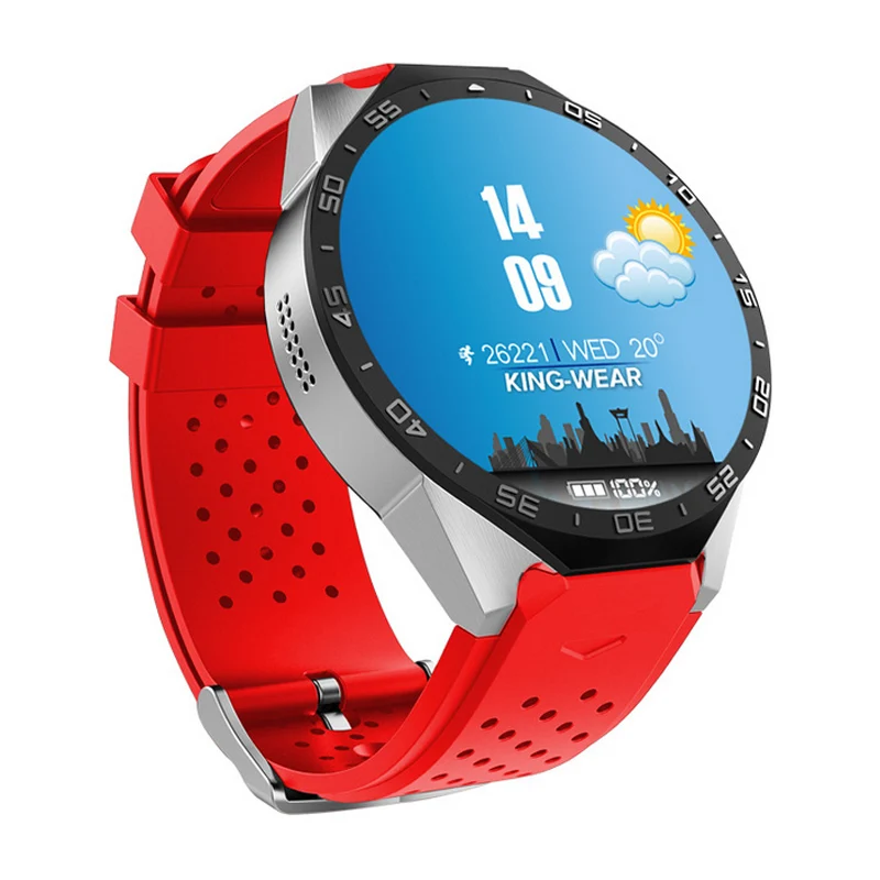 round smartwatch with camera