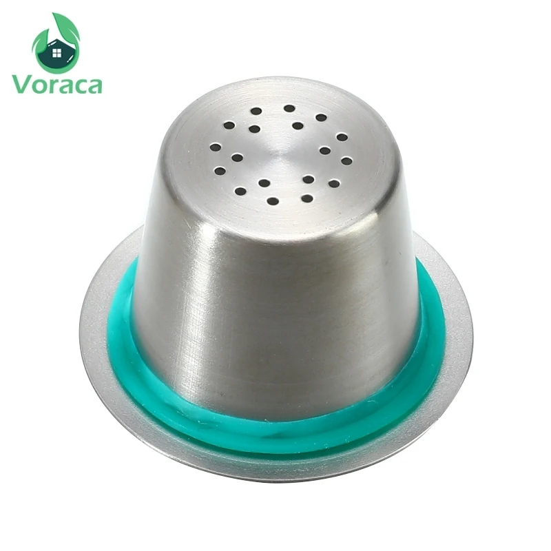 1pcs Stainless Steel Silver Refillable Reusable Coffee Capsule Pod For Nespresso Machine Coffee Maker Cup Filter Coffeeware New 1pcs Stainless Steel Silver Refillable Reusable Coffee Capsule Pod For Nespresso Machine Coffee Maker Cup Filter Coffeeware New