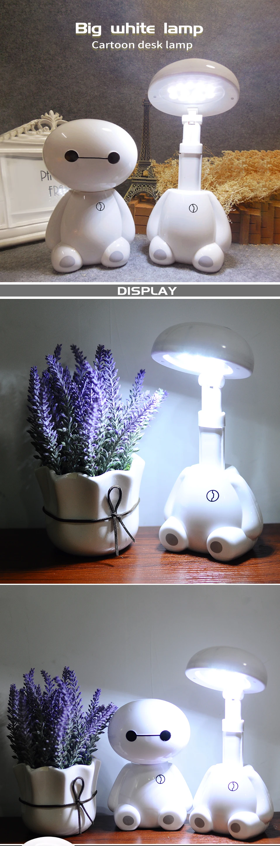 3D светодиодный Настольный светильник, 5 в постоянного тока, 5 Вт, зарядка через usb, волшебный Ночной светильник, креативный дизайн, 3D светильник, сказочный светодиодный светильник, стильная настольная лампа