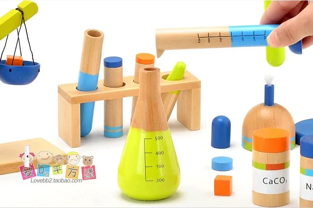 artificial wooden child toys