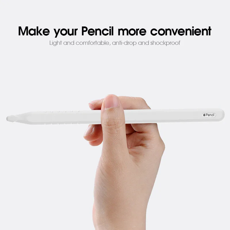 Силиконовый чехол-держатель для карандаша для Apple Pencil 2, подставка-держатель для iPad Pro, стилус, защитный чехол