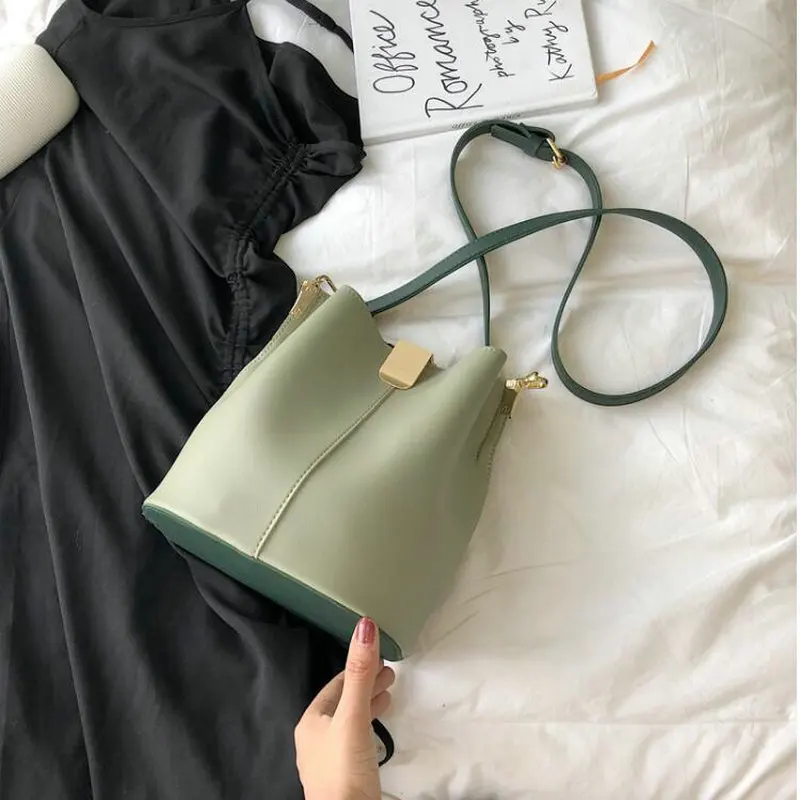 Сумка-мессенджер женская кожаная 2019 во французском стиле A42-33 | Багаж и сумки