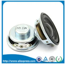 2 шт./лот высокое качество динамик Рог 3 Вт 4R диаметр 4 см мини усилитель резиновая прокладка Громкий Динамик Труба