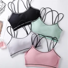 Спортивный бюстгальтер с эффектом пуш-ап, Женский Топ для фитнеса, однотонный бюстгальтер для йоги, спортивный топ, бюстгальтер для спортзала, спортивный бюстгальтер, бюстгальтер для бега