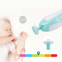 Портативный Уход за ногтями Детские триммеры дети электрические Младенцы Новорождённые малышей ногти маникюр Ноготь педикюр устройство