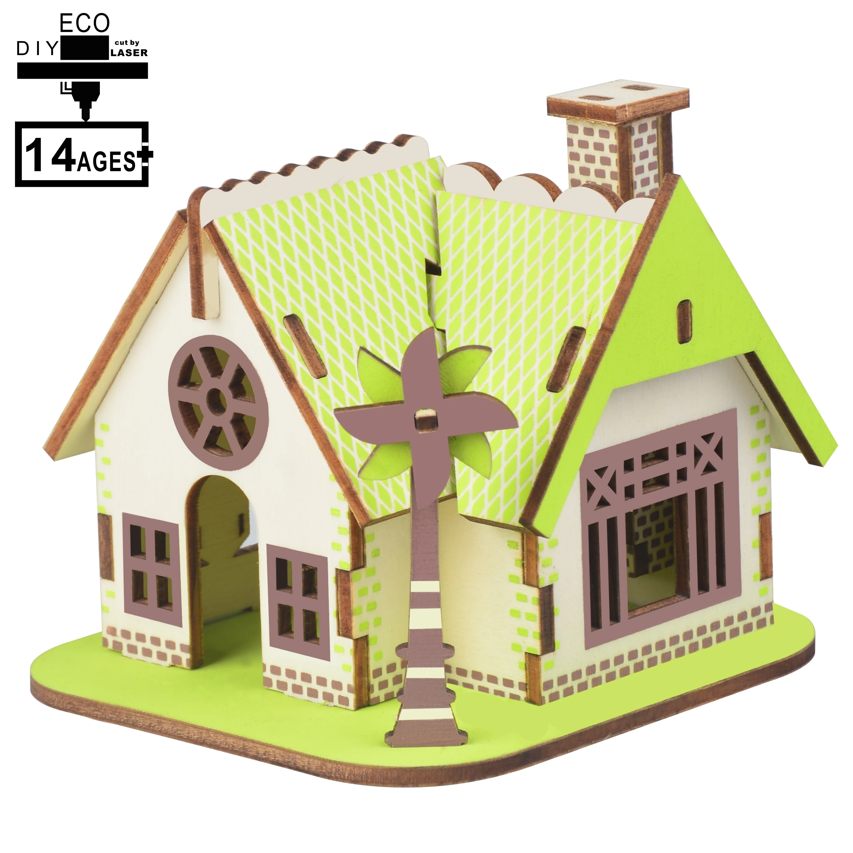 3D деревянные пазлы сделай сам Игрушечная модель для строительства Набор