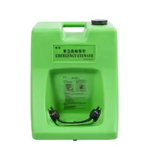 Новое поступление зеленый цвет желтый Цвет аварийной станции для отвода глаз Портативный станции для отвода глаз 30l