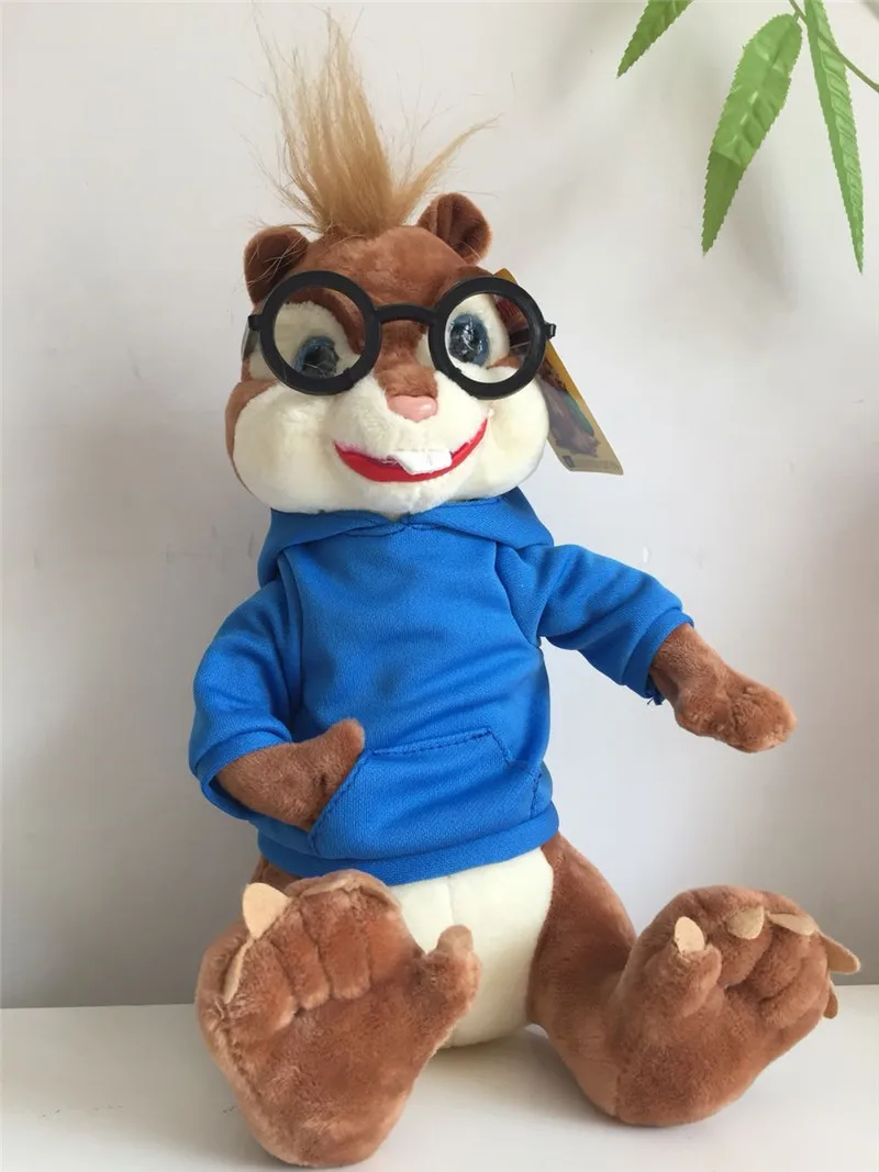 Alvin and the Chipmunks плюшевая игрушка Алвин сжиккел Теодор милые мягкие набивные