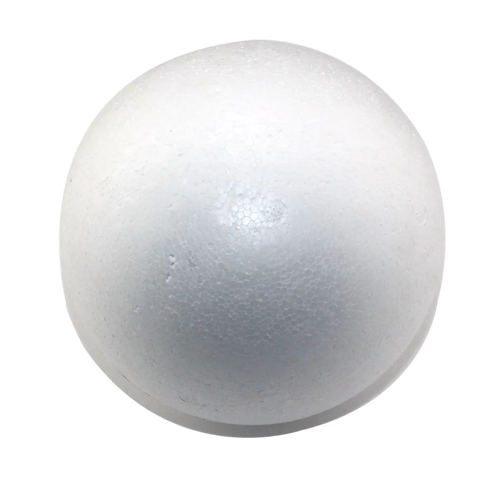 Free shiping wholesale 9cm natural white styrofoam round balls Craft